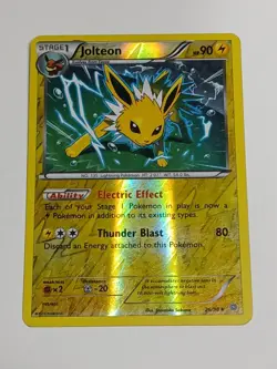Jolteon 26/98 Reverse Holo Rare Ancient Origins XY Pokemon Card - Image 1