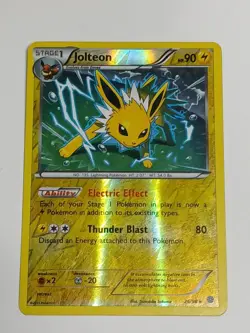 Jolteon 26/98 Reverse Holo Rare Ancient Origins XY Pokemon Card - Image 2