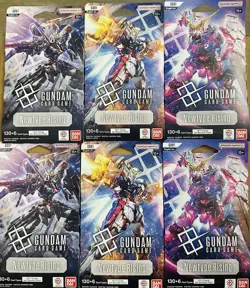 Gundam Card Game - GD01 (Newtype Rising) - Eng. - Sleeved Booster Pack x6 - Image 1