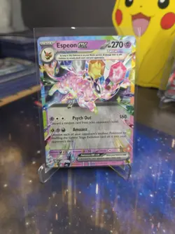 Pokemon TCG Espeon EX Double Rare Prismatic Card 034/131 Mint Condition - Image 1