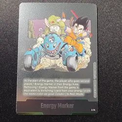 Son Goku Dragonball Super Card Fusion World Manga Booster 02 ENERGY MARKER E-74 - Image 1