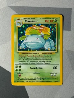 Pokemon Cards Venusaur 15/102 Base Set Rare - Image 1