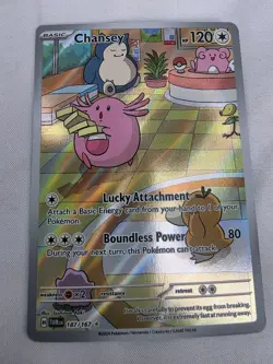Chaney Twilight Masquerade 187/167 Illustration Rare Pokemon Card Mint NM - Image 1