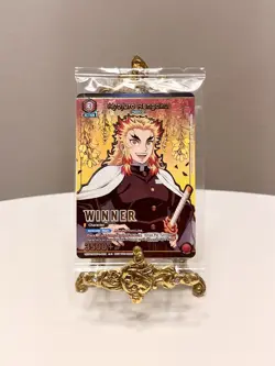 Union Arena Winner Card Kyojuro Rengoku KMY-1-089 Demon Slayer - English - Image 1