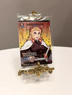 Union Arena Winner Card Kyojuro Rengoku KMY-1-089 Demon Slayer - English - Image 3