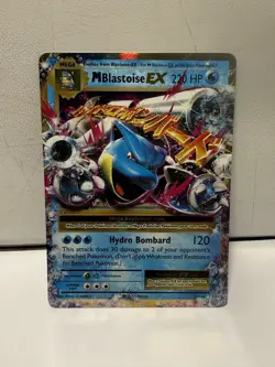 M Blastoise EX 22/108 XY - Evolutions Ultra Rare Pokemon Card LP - Image 1