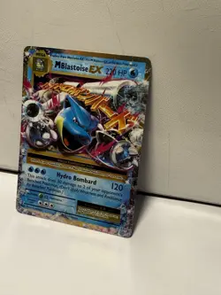 M Blastoise EX 22/108 XY - Evolutions Ultra Rare Pokemon Card LP - Image 2