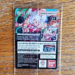 One Piece CCG Monkey.D.Luffy US Voyage Promo Card Character 2026 - Image 2