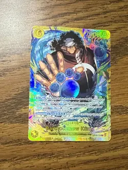 Bartholomew Kuma SEC OP12-119 Legacy of the Master One Piece Card Game English - Image 1