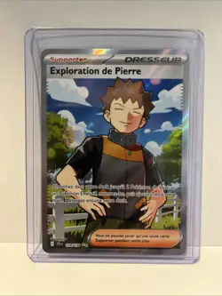 179/159 Exploration de Pierre Pokemon Card French - Image 1