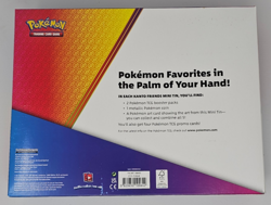 Lot of TWO Pokemon TCG Tin Kanto Power 5 Mini Tin Box Set Good Condition Sealed 820650100642 - Image 5
