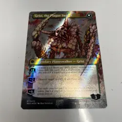 Grist, Voracious Larva Modern Horizons 3 Borderless Textured Foil Mythic Rare - Image 2
