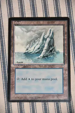 Magic the Gathering - Vintage - Island Land Mana - Ice Age - 6x - Image 2