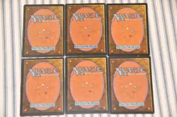 Magic the Gathering - Vintage - Island Land Mana - Ice Age - 6x - Image 4