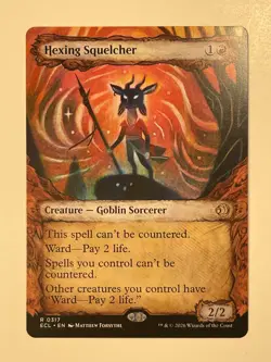MTG Hexing Squelcher (Non-foil, Borderless, R #0317) Lorwyn WotC Free Ship - Image 1