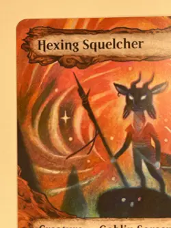 MTG Hexing Squelcher (Non-foil, Borderless, R #0317) Lorwyn WotC Free Ship - Image 3