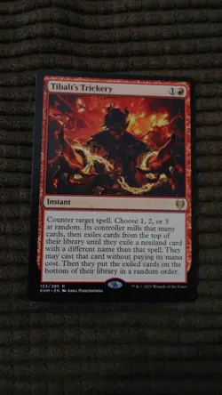 Magic: the Gathering / MtG Tibalt's Trickery x1 Kaldheim - Image 1