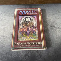 Magic the Gathering 4th Ed Pocket Player's Guide 1995 1st Printing Paperback - Image 1