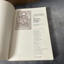 Magic the Gathering 4th Ed Pocket Player's Guide 1995 1st Printing Paperback - Image 3