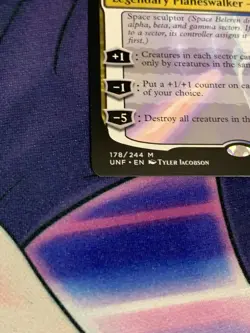 C581 MAGIC GATHERING MTG UNFINITY SPACE BELEREN 178 NM MYTHIC - Image 4