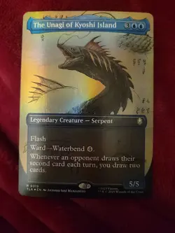 The Unagi of Kyoshi Island (Borderless) Avatar: The Last Airbender Foil NM - Image 1