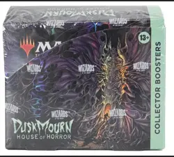 MAGIC THE GATHERING DUSKMOURN: HOUSE OF HORROR COLLECTOR BOOSTER BOX MTG SEALED - Image 1