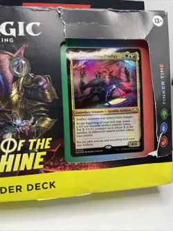Magic The Gathering March of the Machine Commander Deck Tinker Time Sealed MTG - Image 2