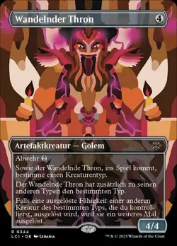 Wandelnder Thron / Roaming Throne - LOST CAVERNS IXALAN Extra - deutsch (nm +) - Image 1