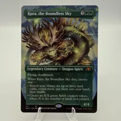 Magic The Gathering Kamigawa: Neon Dynasty Kura, the Boundless Sky Regular NM - Image 1