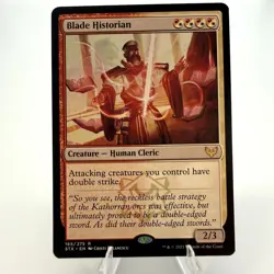 Magic The Gathering Strixhaven: School of Mages Blade Historian Regular NM - Image 1