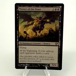 Magic The Gathering Journey into Nyx Master of the Feast Regular NM - Image 1