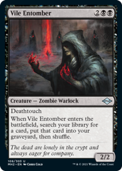 1x Vile Entomber - Foil - Modern Horizons 2 - Near Mint, English - MTG! - Image 1