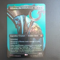 Mikaeus The Unhallowed - Borderless Foil - Commander Masters -0675 - MTG - NM - Image 1