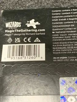 WIZARDS OF THE COAST MTG: Secret Lair X Avatar The Last Airbender D54010000 - Image 5