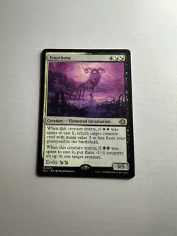 Emptiness NM Lorwyn Eclipsed Magic The Gathering Mtg Near Mint Elemental Mythic - Image 1