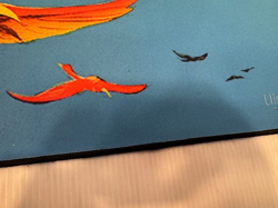 MTG Birds of Paradise Dominaria Remastere Black Stitched Gaming Playmat SD - Image 4