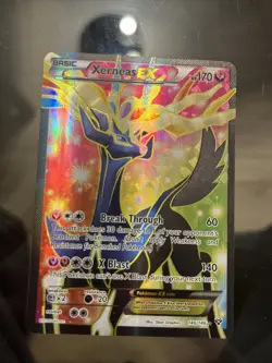 Pokemon TCG Xerneas-Ex Holo Full Art Ultra Rare Card XY 146/146!! - Image 1