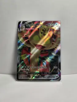 *FULL ART* Pokemon Meowth VMAX SWSH005 Sword & Shield Promo Holo - Image 1