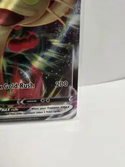 *FULL ART* Pokemon Meowth VMAX SWSH005 Sword & Shield Promo Holo - Image 4