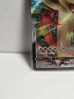 *FULL ART* Pokemon Meowth VMAX SWSH005 Sword & Shield Promo Holo - Image 5