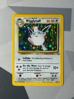 Pokemon Cards Wigglytuff 16/64 Jungle Holo Rare - Image 1