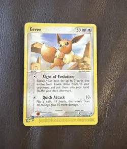 Eevee 63/100 Sandstorm Regular Common Pokemon TCG 2003 - Image 1