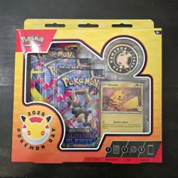 New Sealed Pokemon Day 2026 Collection, 3 Packs & Pikachu Promo - Image 1