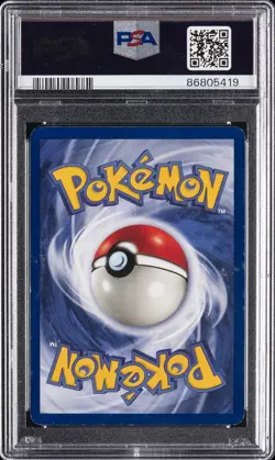 2000 POKEMON ROCKET NO HOLO #5 DARK DRAGONITE PSA 7 - Image 2