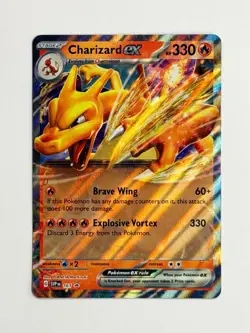 Pokemon TCG Charizard ex Black Star Promo #161 - Promo SV: Scarlet & Violet NM - Image 1