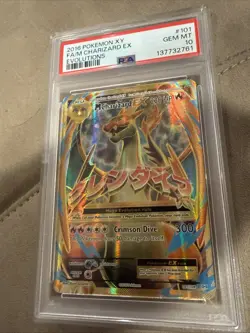 2016 Pokemon XY Evolutions M Charizard EX #101/108 PSA 10 - Image 3