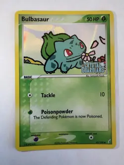 Pokemon TCG Bulbasaur EX Crystal Guardians Reverse Holo 45/100 50 HP - Image 1