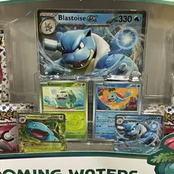 POKEMON Scarlet & Violet 151 Blooming Waters Premium Collection, Sealed, Dents - Image 2