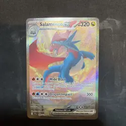Pokemon TCG Salamence EX Journey Together Special Illustration Rare - Image 1