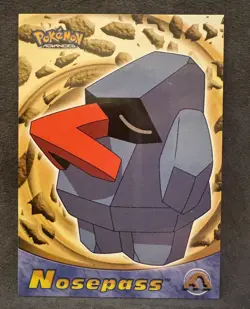 POKEMON 2003 TOPPS Pokemon Advanced Nosepass 59 LP - Image 1